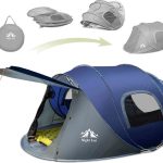 Pop up tent voor 2 3 personen, waterdicht, ademend, eenvoudige instelling voor... | bol