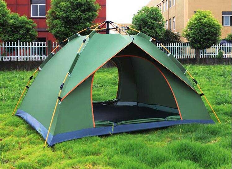 uitklaptent-482vxq-1.jpg 2 persoons pop up tent ultralichte automatische uitklaptent wind en waterdicht - Afbeelding 1