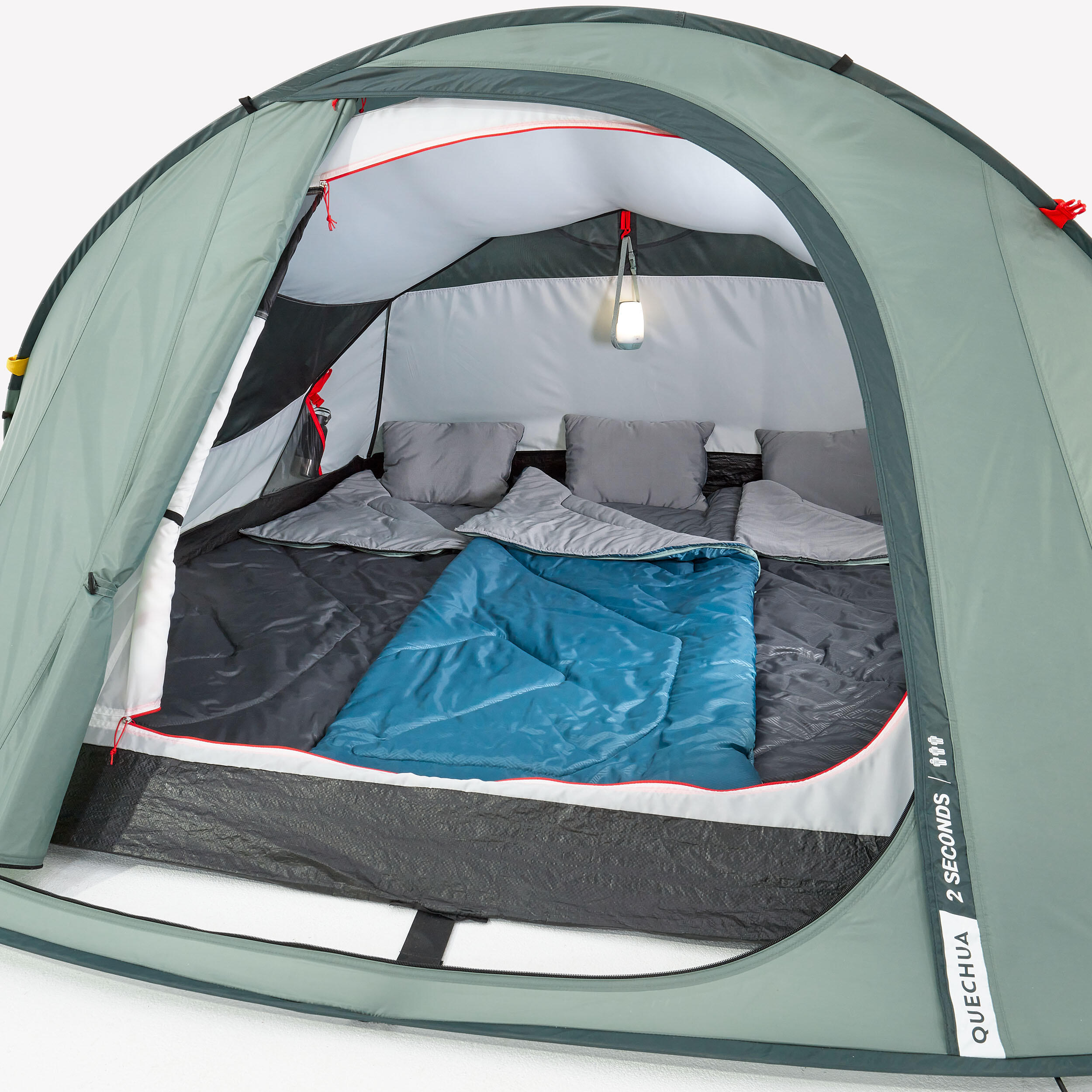 uitklaptent-670uyg-1.jpg Pop up tent voor 3 personen, 2 Seconds, groen - Afbeelding 1