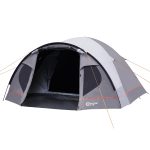 Portal Verduisterende tent voor 2 4 personen met veranda, campingtent voor 3 tot 4 personen, met ingenaaid grondzeil, 4000 mm, waterdichte ...
