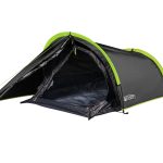 ACAMP Lou 2 Persoons Lichtgewicht Tunneltent Zwart verduisterend – Outdoor en Sport