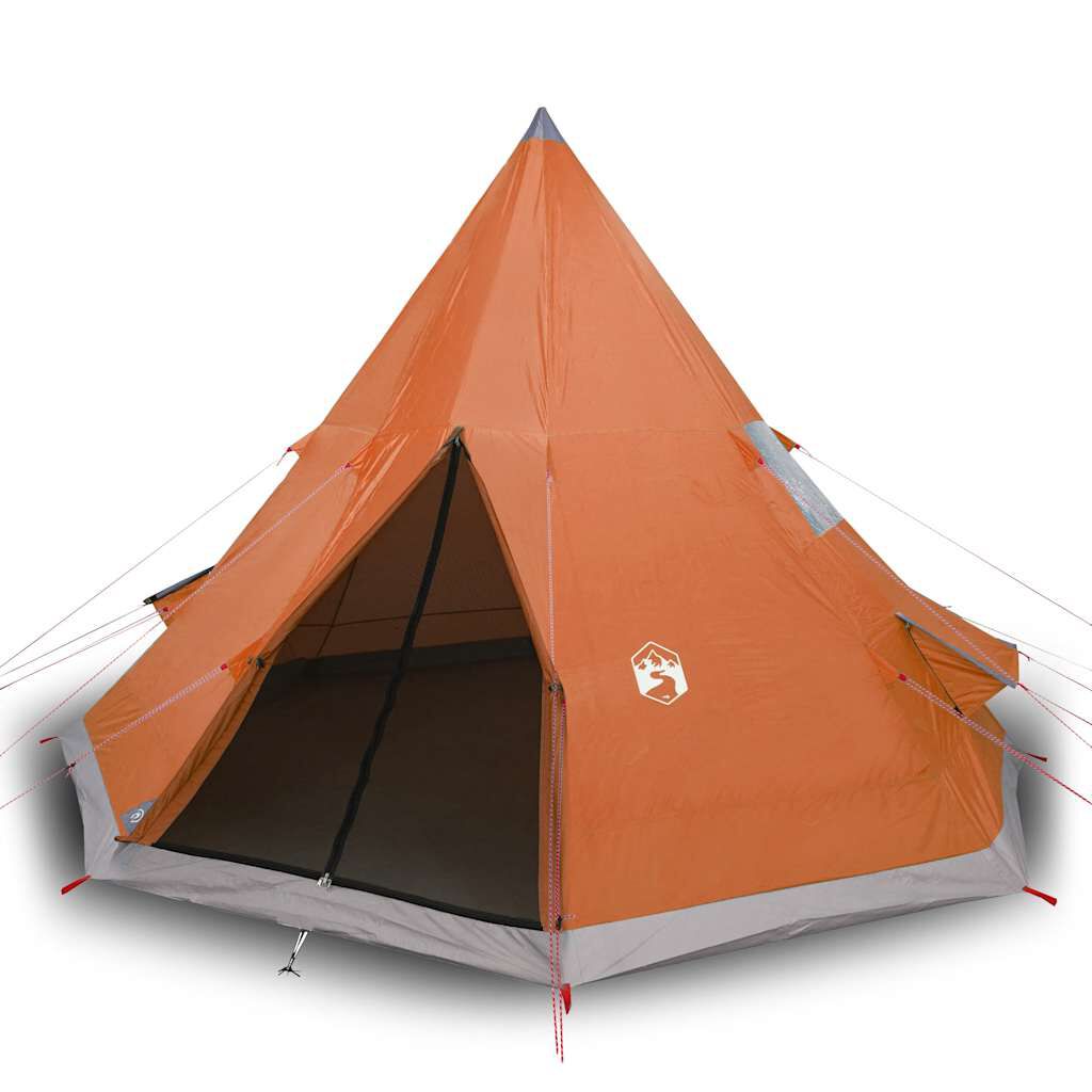 vidaxl-tent-248bwd-1.jpg vidaXL Tipitent 4 persoons waterdicht oranje kopen? | vidaXL.nl - Afbeelding 1