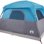 vidaXL Tent 4 persoons waterdicht blauw : Amazon.nl: Sport & outdoor