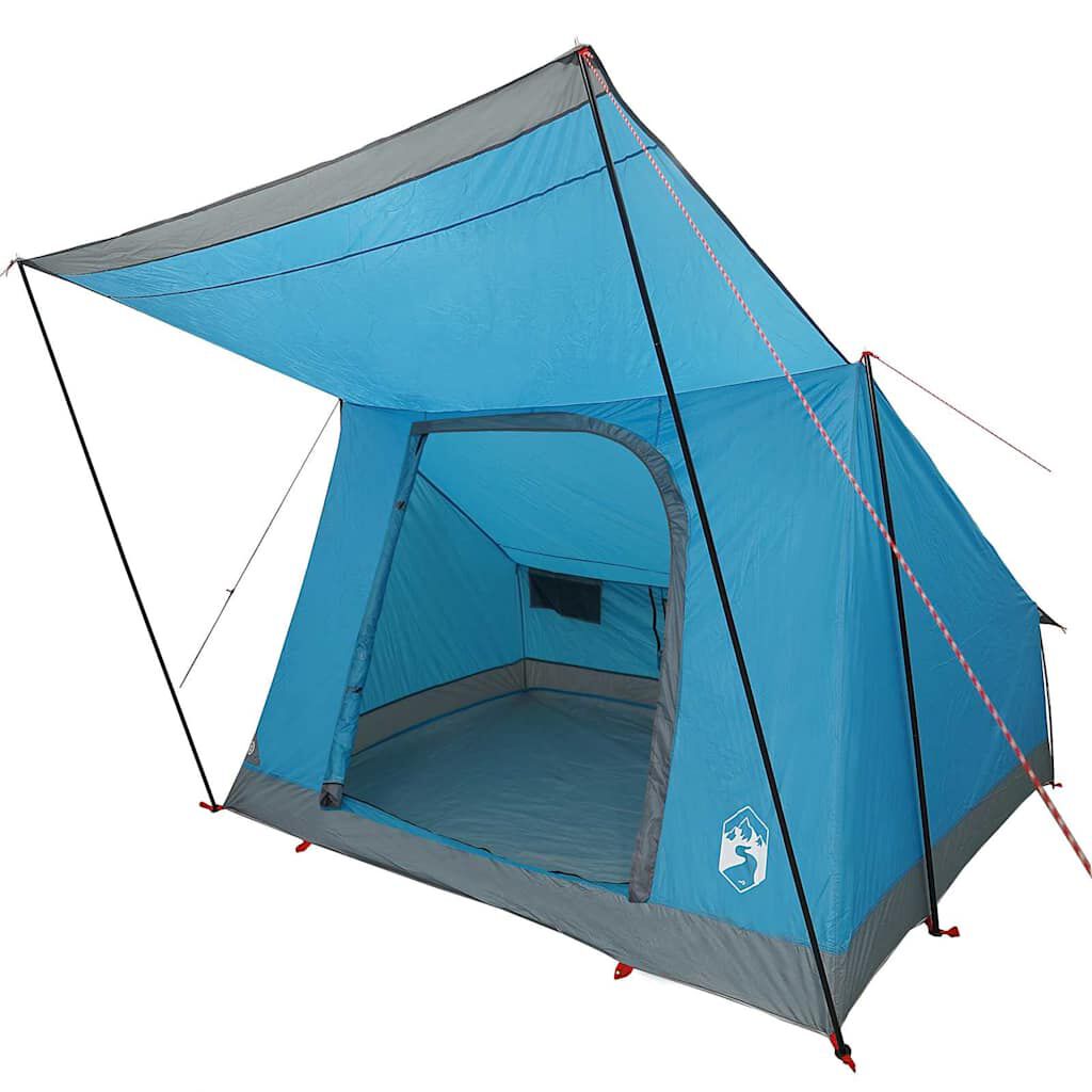 vidaxl-tent-584poc-1.jpg vidaXL Camping Tent 2 persoons Blauw taft Waterdicht - Afbeelding 1