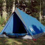vidaXL Tent 2 persoons waterdicht blauw