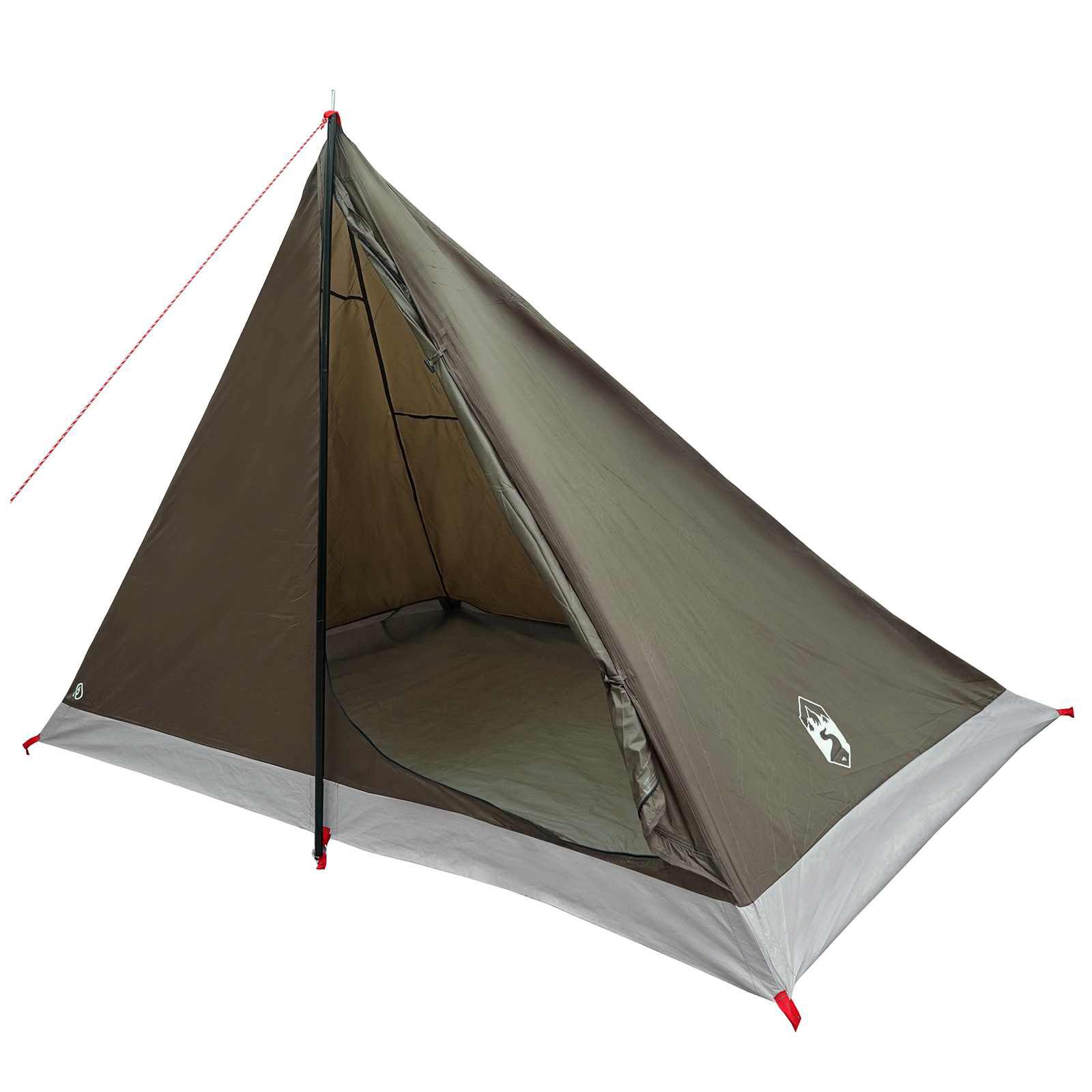 vidaxl-tent-955zwm-1.jpg vidaXL Backpacking Tent 4 persoons Bruin en Grijs - Afbeelding 1