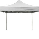 Opvouwbaar vouwtent 3 X 2 Wit bedekt met waterdicht PVC | Makro