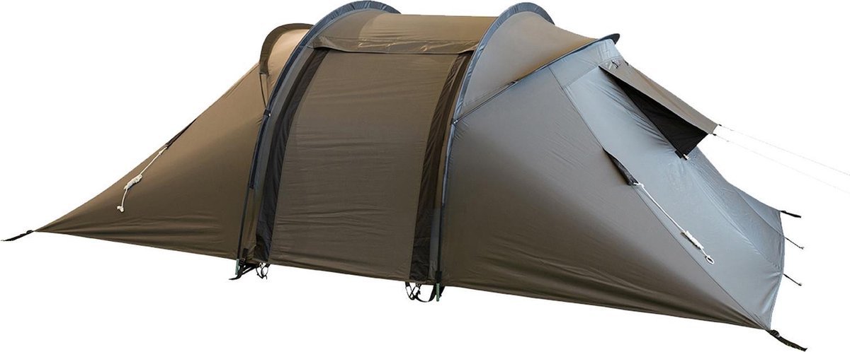 vrijbuiter-tent-279zps-1.jpg Vrijbuiter Outdoor Aloha duo Poly Tent 2 persoons trekking tunnel tent Groen | bol - Afbeelding 1