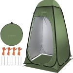 Chihee Werptent, schuilplaats buiten, pop up camping, badkamertent, kleedtent, 1 kamer, direct kamp toilet, hok, douchetent, kleedcabine, inklapbaar ...