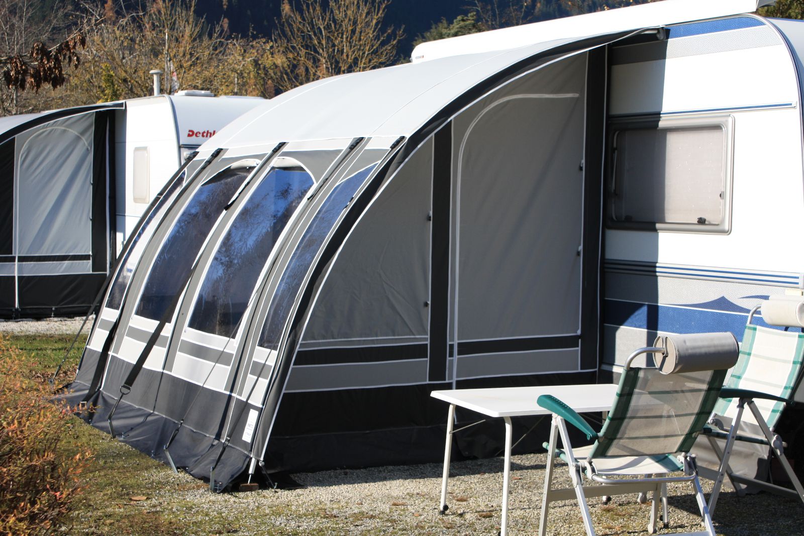 wintertent-030emh-1.jpg Wintertenten Voortent camper | Voortentcaravan.nl | Fortex Voortenten Nederland - Afbeelding 1