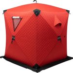 WUPYI2018 Wintertent voor 2 personen, warm, draagbare vistent, thermische tent, werktent, wind en sneeuwbestendig, voor kamperen, wandelen, vissen, ...